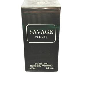 Savage by Fragrance Couture For Men eau de parfum 3.4 Oz / 100 mL New Sealed